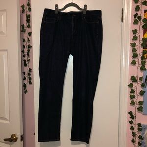 Ann Taylor Loft curvy straight jeans